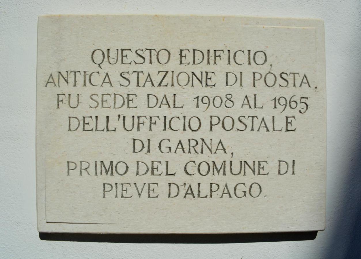 Alla Posta Guest House Garna d'Alpago Eksteriør billede